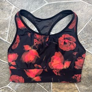 Victoria Sport Floral Print Sports Bra